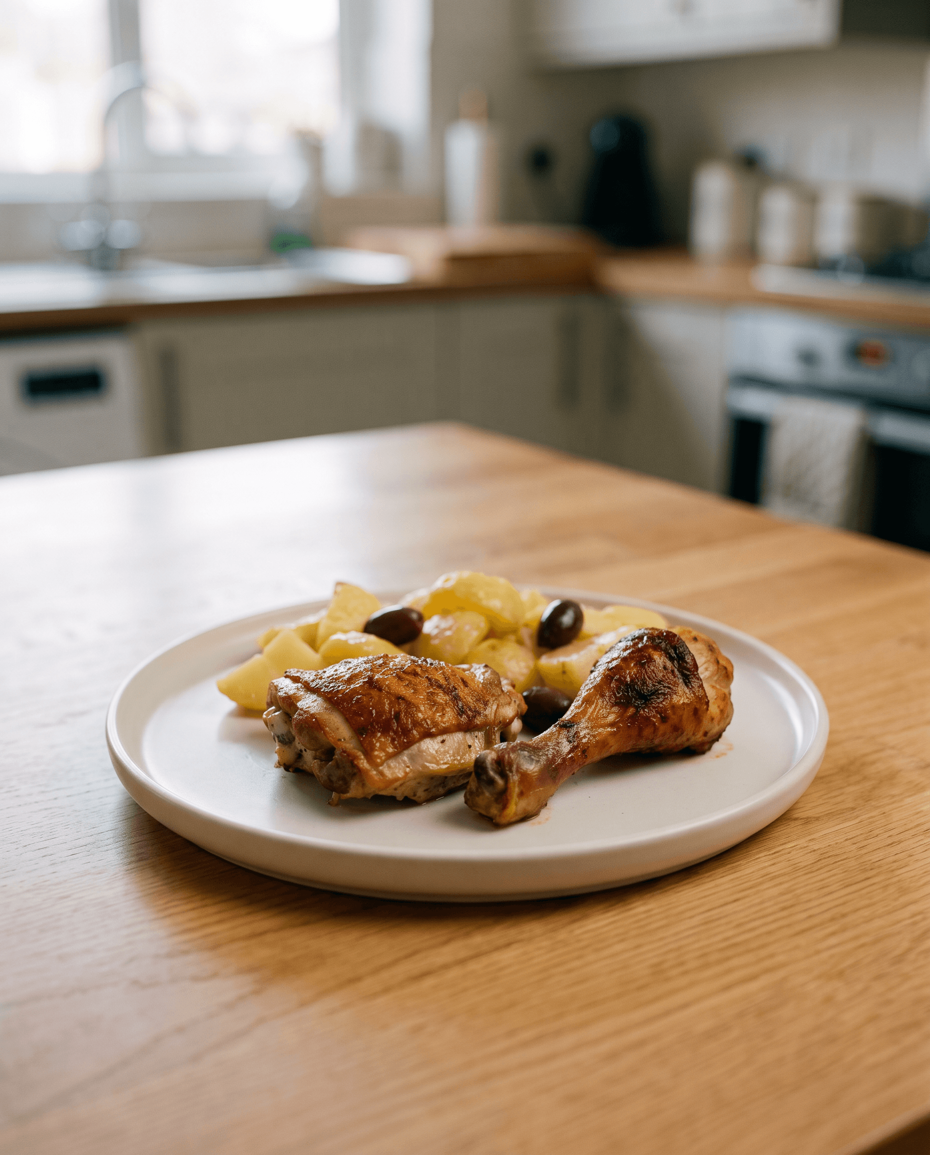 Mediterranean dish, documentary plate